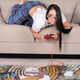 Illustration for article titled Fake Gamer of the Week: Don't Laugh, She Never Learned How to Use a Couch